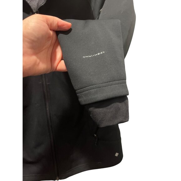 Columbia Womens Titanium Omni-Heat Black Softshell Jacket XL Thermal Comfort - Picture 6 of 14